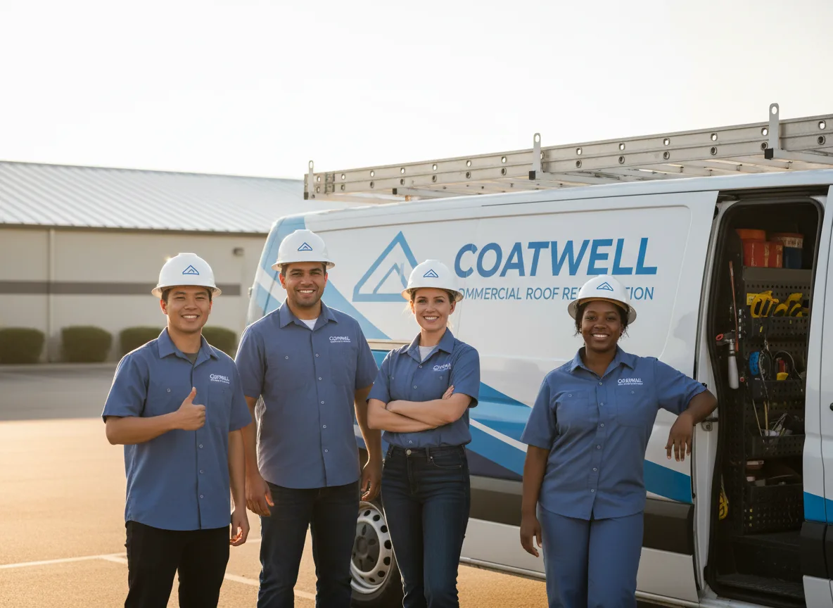 Commercial roof coating company in Paris, MS